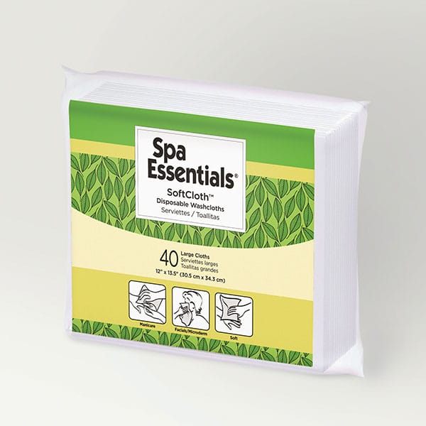 Disposable washcloths