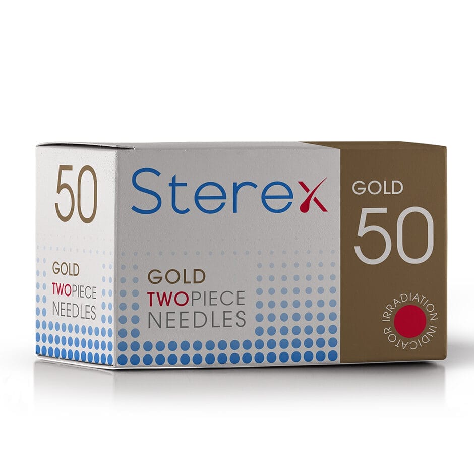 Sterex Gold TwoPiece Needles