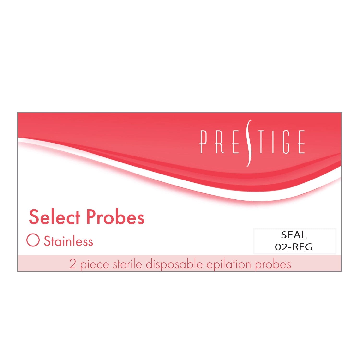 Box of Prestige Select Stainless Twopiece Probes