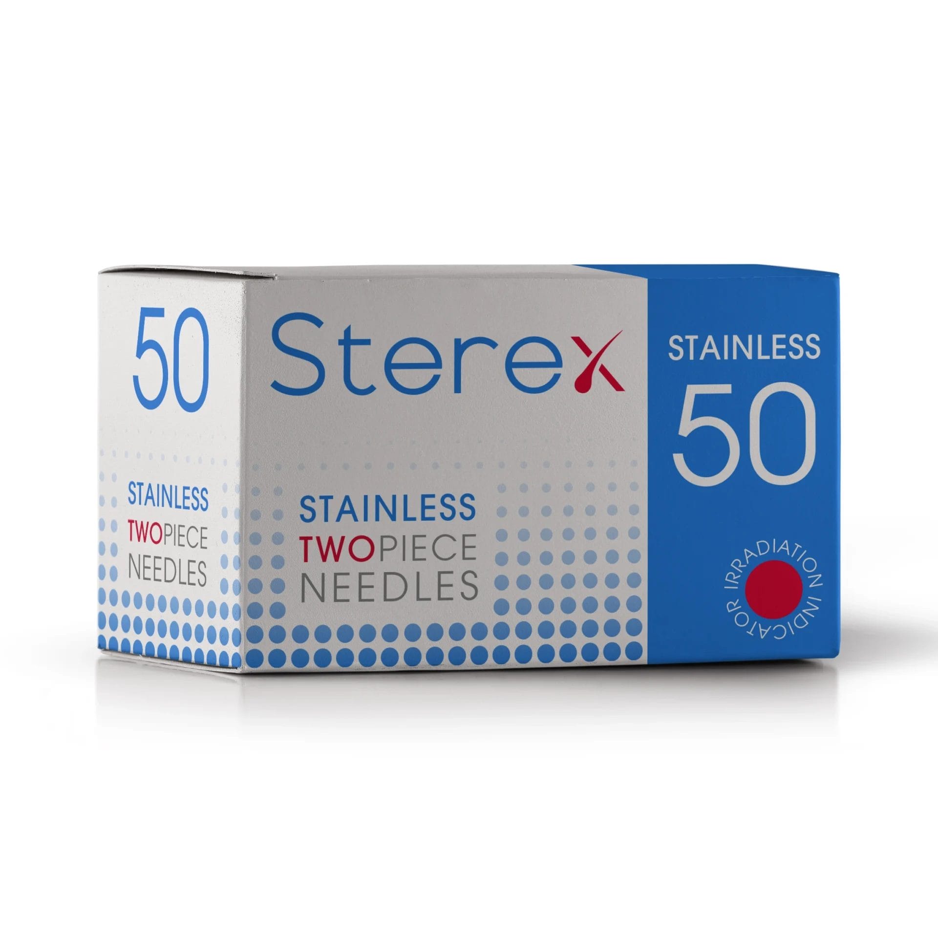 Box of Sterex Stainless Twopiece Probes