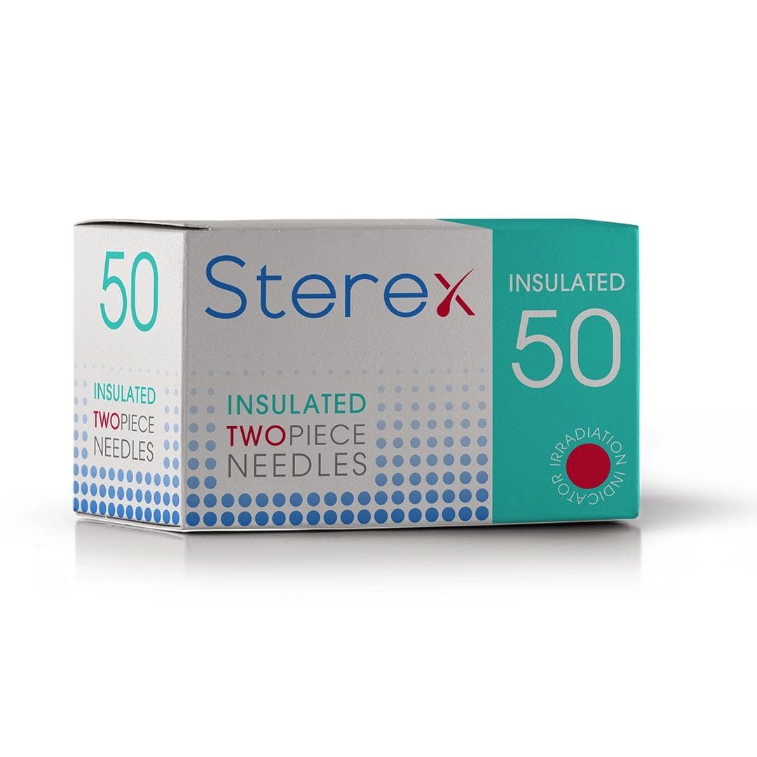 Box of Sterex Insulated Twopiece probes