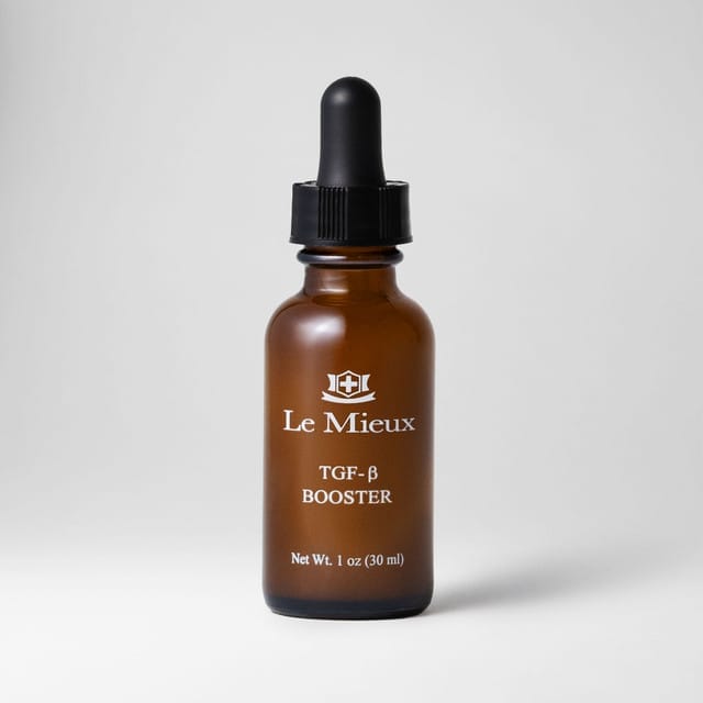 1 oz bottle of Le Mieux TGF-B Booster serum
